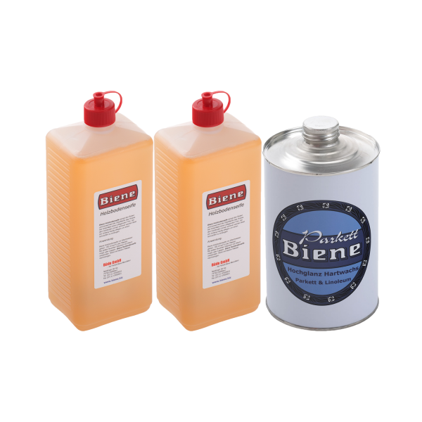 kleines Sparpaket Parkettpflege